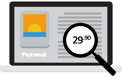 Paytweak message editor